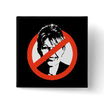 Anti-Palin Pinback Button