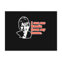 ANTI-PALIN / I can see Russia from my house postcards by AntiPalin ANTI-PALIN / I can see Russia from my house postcards