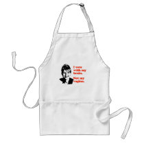 ANTI-PALIN / I voted with my brain Aprons