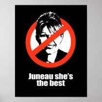 ANTI-PALIN - Juneau she's the best Print