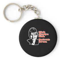 ANTI-PALIN / Life is already a bitch Keychains