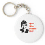 ANTI-PALIN / She scares me Key Chains