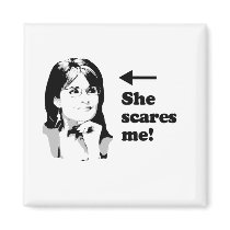 ANTI-PALIN / She scares me magnets by AntiPalin ANTI-PALIN / She scares me magnets