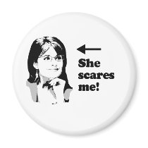 ANTI-PALIN / She scares me magnets by AntiPalin ANTI-PALIN / She scares me magnets