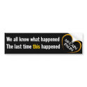 Anti-Palin Sticker bumper stickers by nopalin Anti-Palin Sticker bumper stickers