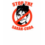 ANTI-PALIN: STOP THE SARAHCUDA t-shirts