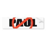 ANTI-PAUL BUMPER STICKERS