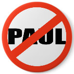 ANTI-PAUL PINBACK BUTTON
