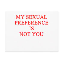 anti pick up line postcards