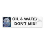 ANTI-POLLUTION BREACHING DOLPHIN Bumper Sticker