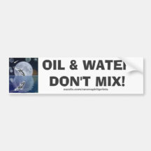 ANTI-POLLUTION BREACHING DOLPHIN Bumper Sticker
