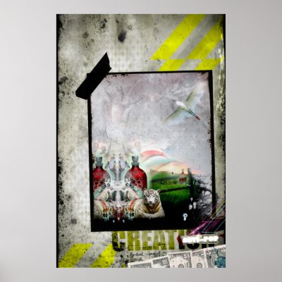 anti-pop creation poster by urbancowboy