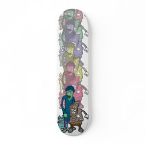 anti-pop skate board