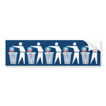 Anti President Obama bumper stickers