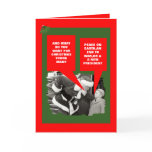 Anti President Obama happy holidays cards