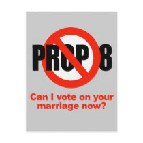ANTI PROP 8 - Can I vote on your marriage postcards by gay_pride ANTI PROP 8 - Can I vote on your marriage postcards