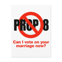 ANTI PROP 8 - Can I vote on your marriage postcards by gay_pride ANTI PROP 8 - Can I vote on your marriage postcards