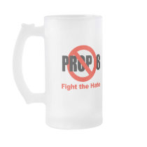 ANTI PROP 8 - Fight the hate mugs