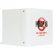 ANTI PROP 8 - No 2nd class Faded.png Vinyl Binder