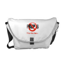 ANTI PROP 8 - Stop the Hate Faded.png messenger bags