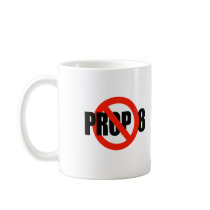 ANTI PROPOSITION 8 T-SHIRT mugs