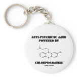 Anti-Psychotic Mind Powered By Chlorpromazine Keychain