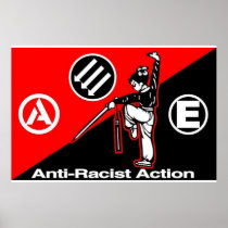 anti-racist action 5 poster