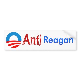 Anti Regan bumper sticker bumpersticker
