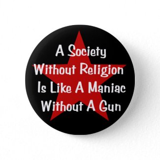 Anti-Religion Quote button