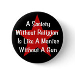 Anti-Religion Quote buttons