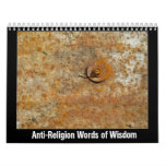 Anti-Religion Words of Wisdom Calendars