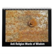 Anti-Religion Words of Wisdom Calendars