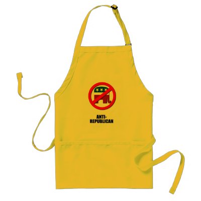 Anti-Republican Aprons by AntiRepublican