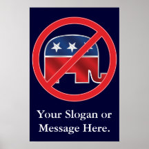 Anti-Republican Custom Poster