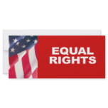 Anti-Republican - Equal Rights Custom Rack Card