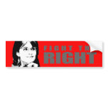 Anti-Republican- Fight the Right bumper stickers
