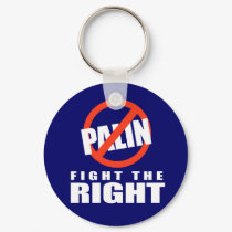 Anti-Republican - Fight the Right keychains