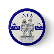 Anti-Romney & anti-Obama Pins - Pins