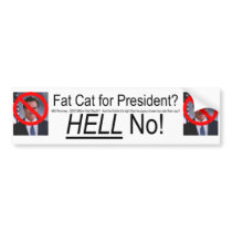 Anti Romney Bumper Sticker