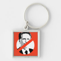 ANTI-ROMNEY KEY CHAIN