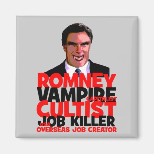 anti Romney Magnets