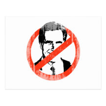 ANTI ROMNEY SLOGAN Faded.png Post Card