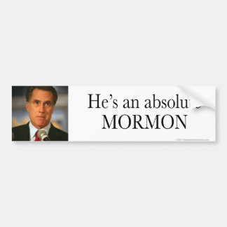 Anti Mormon Bumper Stickers Car Stickers Zazzle