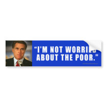 Anti-Romney sticker POOR