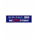 Anti Ron Paul 2012 President De-Evolution Design t-shirts