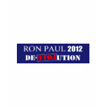 Anti Ron Paul 2012 President De-Evolution Design T Shirts