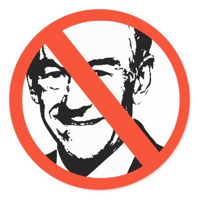 ANTI-RON PAUL STICKERS by ElectionGear