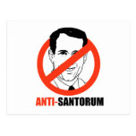 Anti-Santorum- Postcard