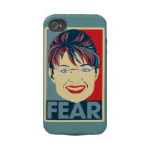 Anti Sarah Palin Fear Pardoy Iphone 4 Tough Cases