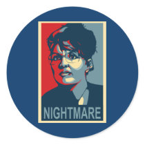 Anti-Sarah Palin Stickers - Nightmare by noshecant Anti-Sarah Palin Stickers - Nightmare